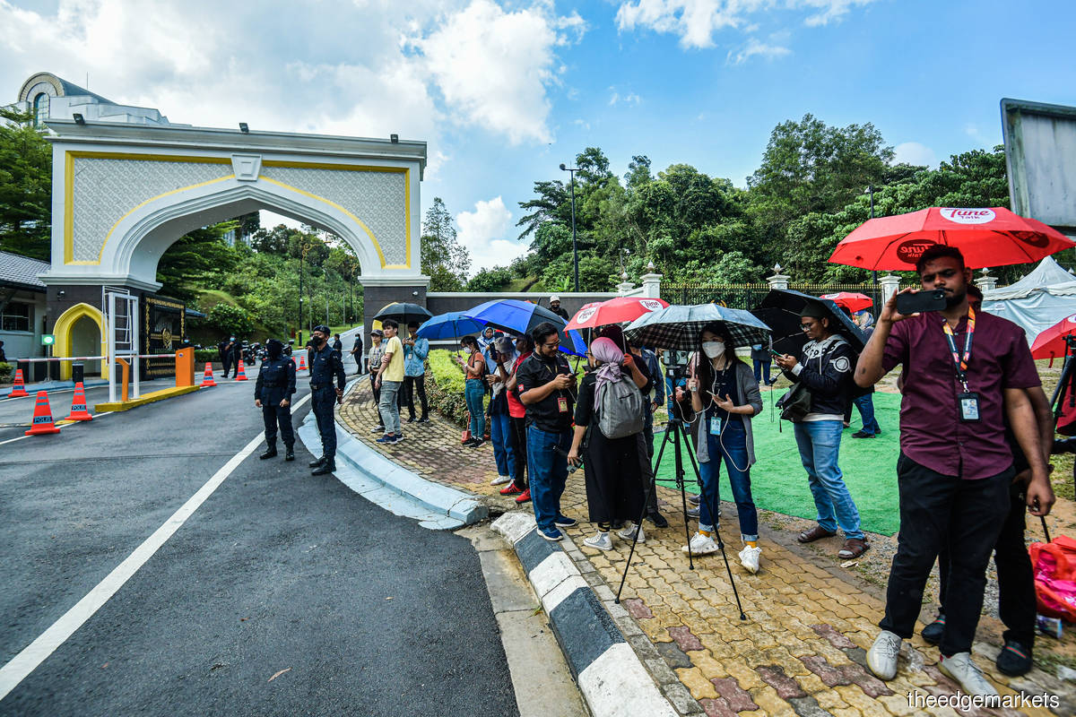Istana Negara, Kuala Lumpur as seen on Tuesday (Nov 22). (Photo by Zahid Izzani Mohd Said/The Edge)